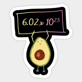 Avocados Sign Sticker